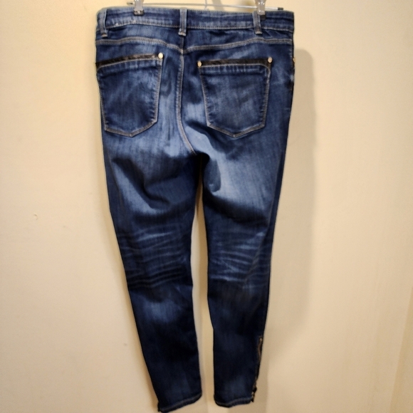 WHBM The Skimmer Washed blue skinny Jeans size 8 - Picture 2 of 11